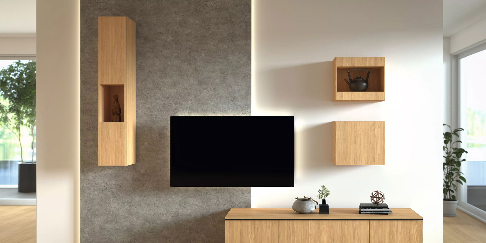 DecoWall Design-Wandpaneele aus Holz